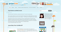 Desktop Screenshot of glutenfreegluten.com
